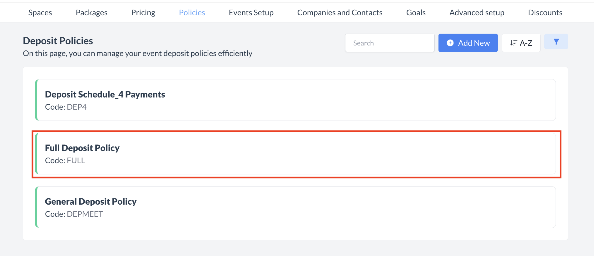 Deposit Policy_Select Policy .png