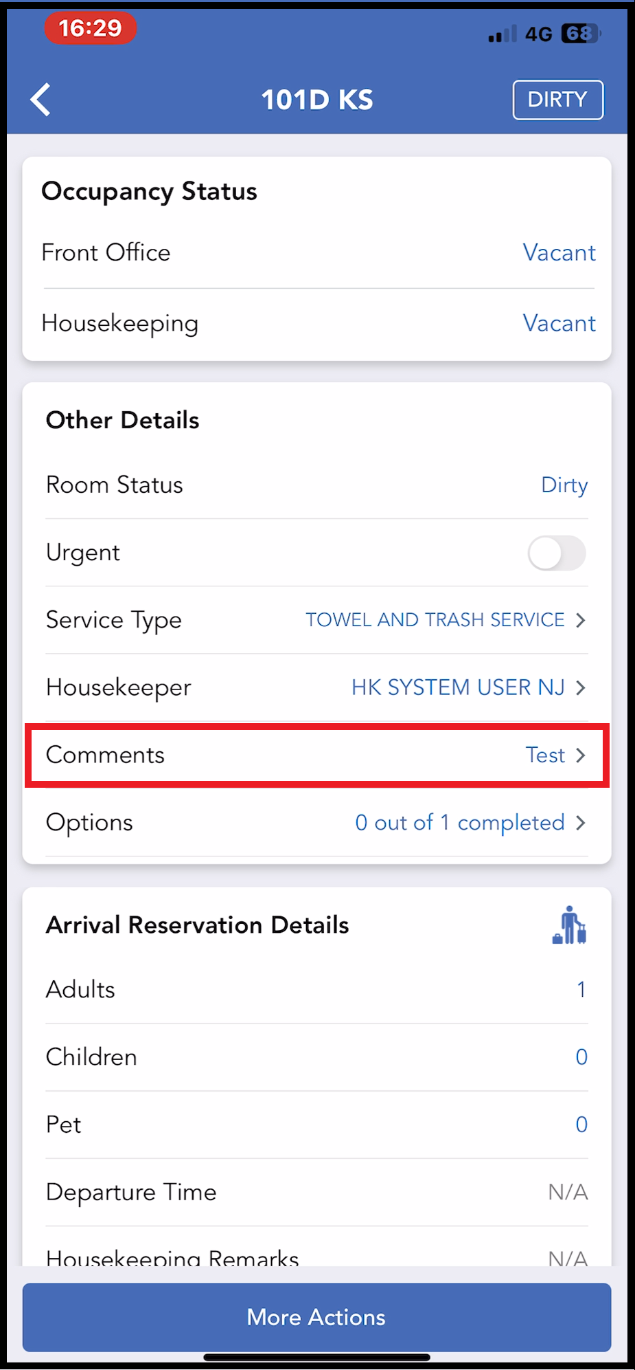 Room Detail Page Updated