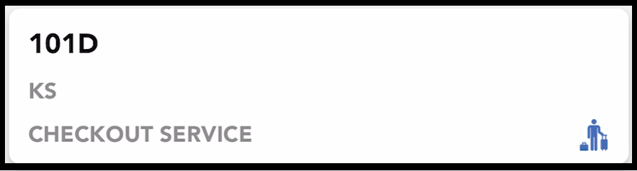 Room Tile - DND Status Cleared