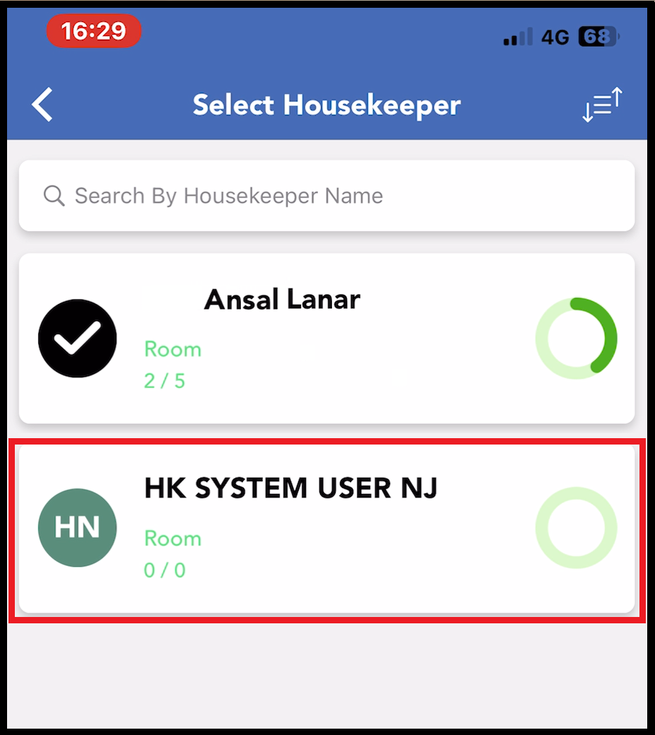 Select Housekeeper