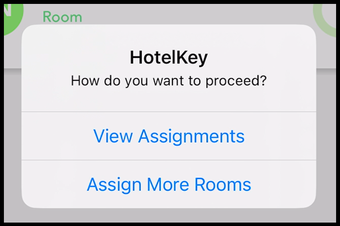 Express Assign Confirmation Popup