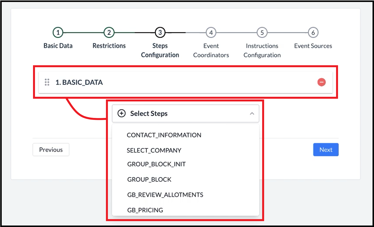 Step Added To Process Flow, Removed From Select List