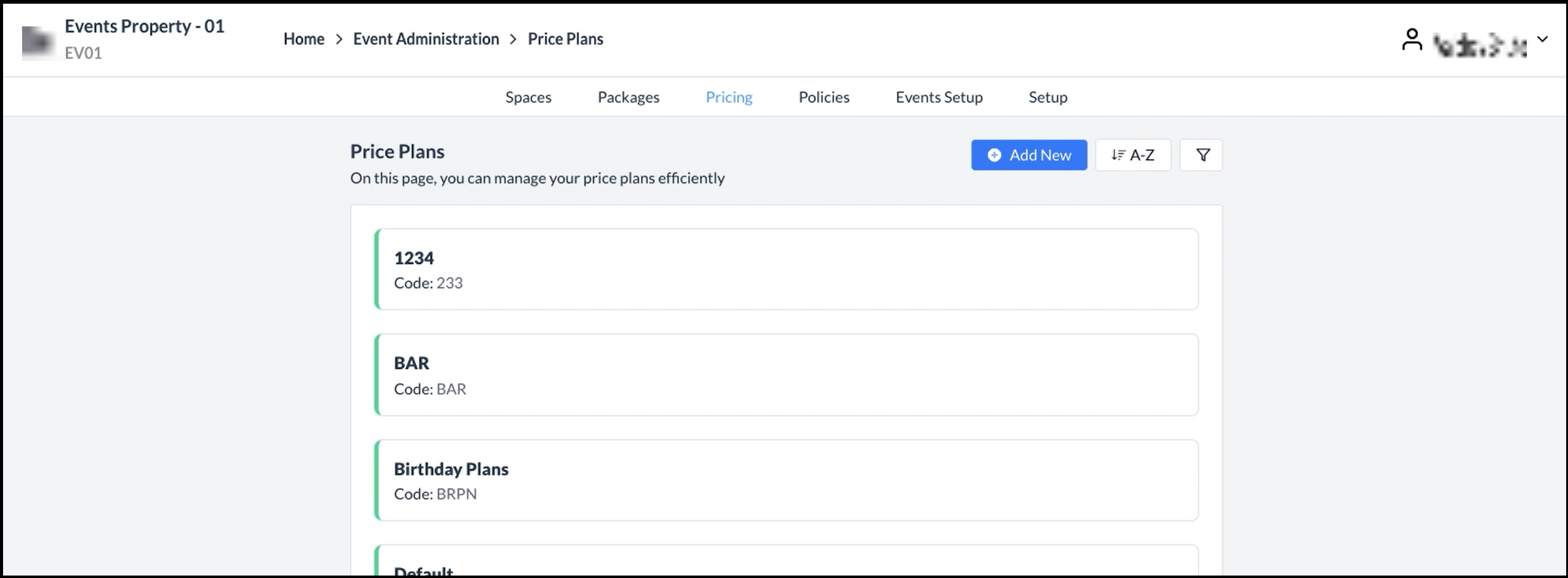 Price Plan Added