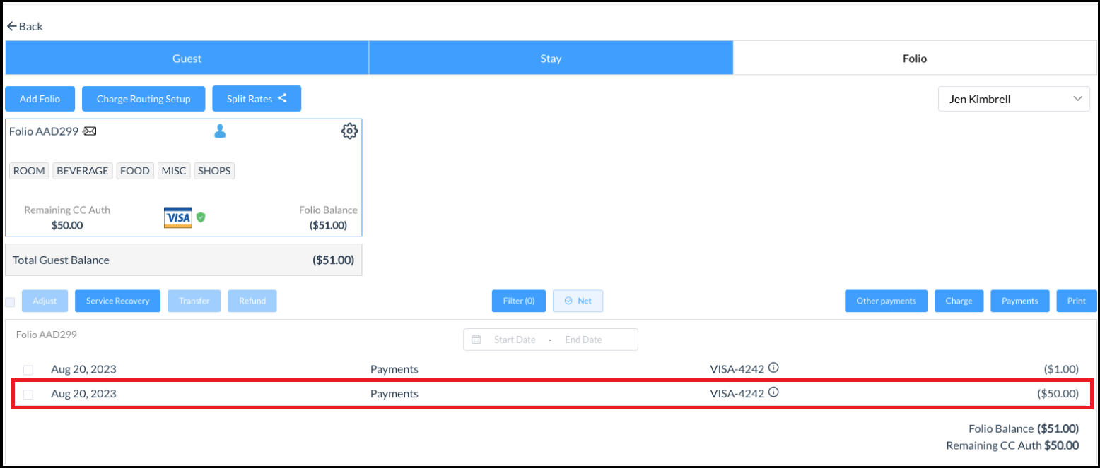 Folio Tab Updated