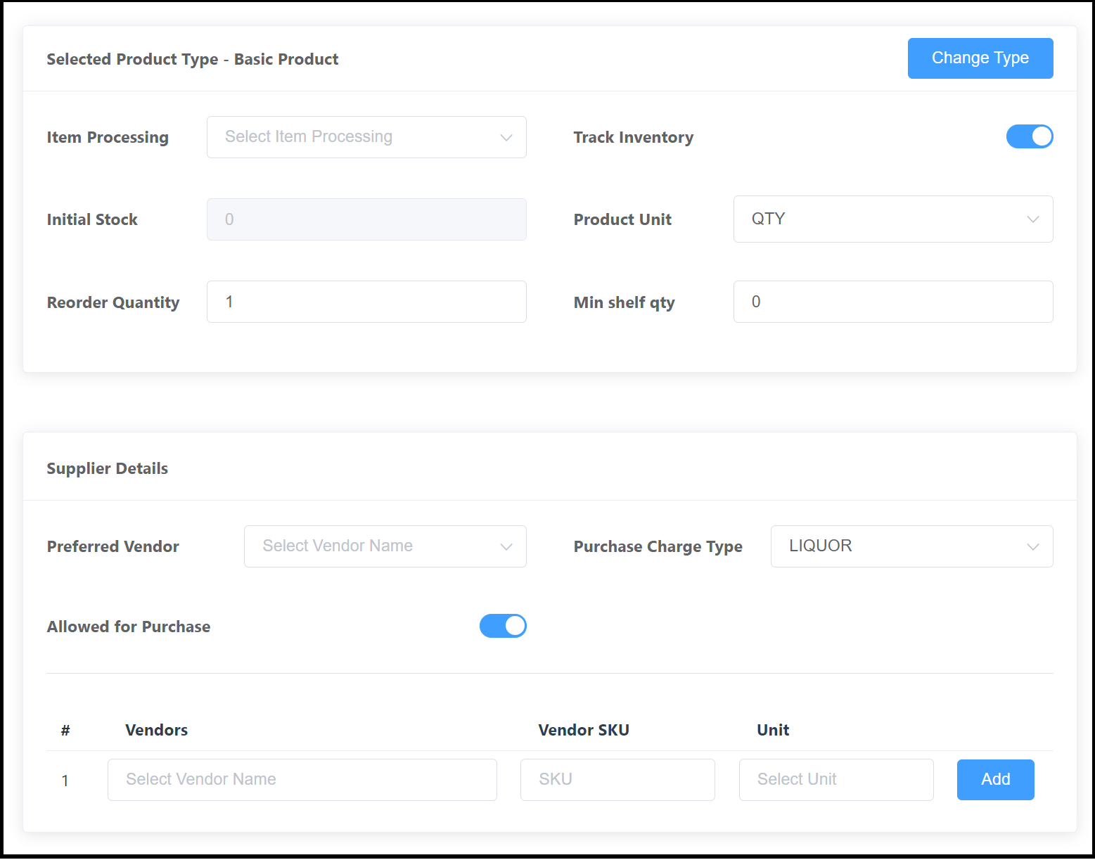 Product Details - First Center Section