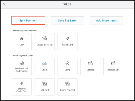 Additional Payment Options - Split Payment Link