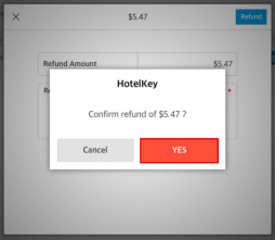 Confirm Refund Popup