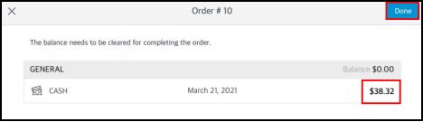Order Details Updated