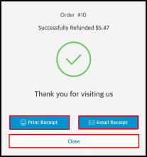 Success Popup