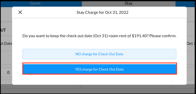 Stay Charge Popup