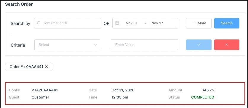 Search Results Load